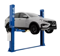 Двухстоечный электрогидравлический подъемник SIVIK ПГА-4100-НС (3+3) синий RAL5017