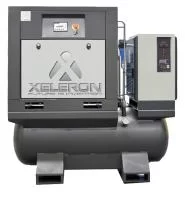 Компрессор винтовой, 15 кВт, 10 бар, 2300 л/мин, ресивер 400 л XELERON DRY T400 Z20A10 (Hanbell AC IP54)