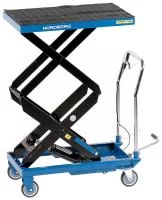 Стол подъемный гидравлический, 300 кг, двойные ножницы, синий NORDBERG N3T301