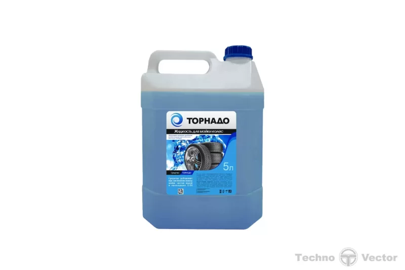 Жидкость для мойки колес 5 л концентрат "ТОРНАДО"