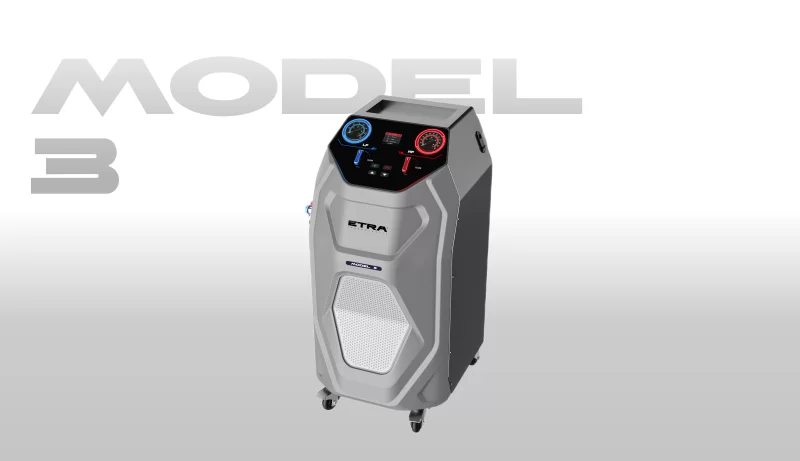 НОВИНКА! ETRA™ Model 3 для R134A Установка для заправки автокондиционеров 