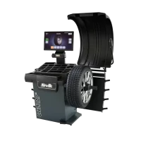 Балансировочный станок Sivik STELLAR (P) с пневматическим валом СБМП-60/3D Pro (УЗ, ЭМВ, ТЛУ) серый