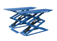 Ножничный электрогидравлический напольный подъемник Sivik ПГН-3000/Н-01 синий