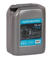 Масло компрессорное для винтовых компрессоров VG-46, 10 л NORDBERG NHA46S
