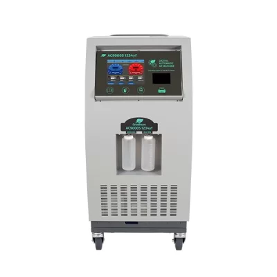Установка для заправки систем кондиционирования GrunBaum AC9000S для R1234yf Установка для заправки систем кондиционирования GrunBaum AC9000S для R1234yf