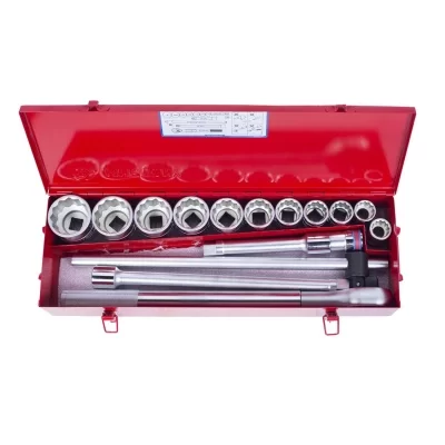 Набор торцевых головок с принадлежностями 3/4