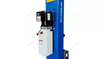 Двухстоечный электрогидравлический подъемник 4 т, 380 В NORDBERG N4120BM-4B_380 синий