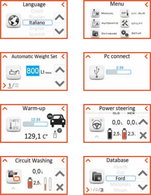 Установка для промывки и замены масла в АКПП Spin ATF S-DRIVE 5000 SW