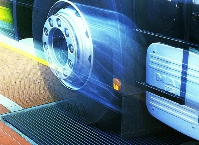 Тестер бокового увода для грузовых а/м (с нагрузкой до 15,0 тонн) MAHA MINC II EURO