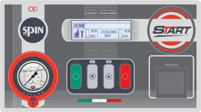 Установка для промывки и замены масла в АКПП Spin ATF START+