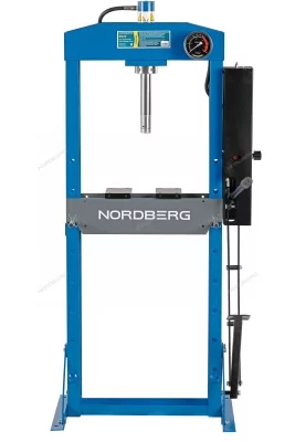 Пресс гидравлический напольный 15 т NORDBERG N3615F с ручным и ножным приводом