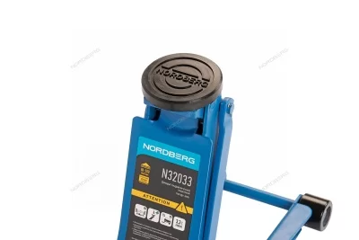 Домкрат подкатной гидравлический супернизкий подхват 3.3 т, 80-500 мм NORDBERG N32033