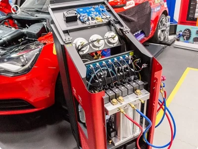 Установка для заправки автокондиционеров LAUNCH AC519 для R134A и R1234YF