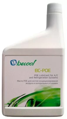 Масло для компрессоров кондиционеров синтетическое BECOOL BC-POE 46