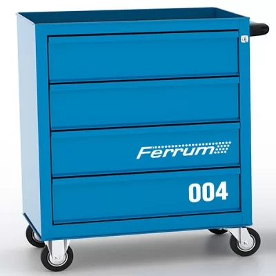 Тележка инструментальная с 4 ящиками Ferrum Classic 02.004L