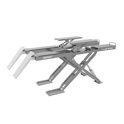 Подъёмник ножничный 4,5 т напольный, подъёмник второго уровня, под сход-развал BRIGHT GAMMA 450/WT46E