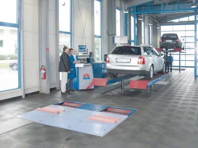 Силовой роликовый тормозной стенд MAHA MBT 2250 Eurosystem RS 5