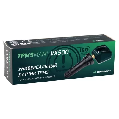 Датчик давления в шинах GRUNBAUM TPMSMAN VX500 (черный, резина) GB91003