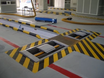 Роликовый тормозной стенд для грузовых а/м ГАРО СТС-13У-СП-11 (полный комплект)