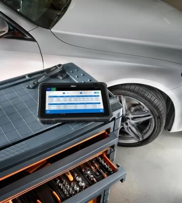 Лазерный измеритель глубины протектора и износа тормозного диска TEXA LASER EXTRAMINER 2