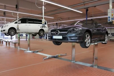 Двухплунжерный подъемник  MAHA ZS DUETT II 3.5 FT