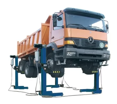 Электромеханический подкатной подъемник 30 т MAHA RGE, 4 стойки