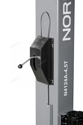 Двухстоечный электрогидравлический подъемник 4,5 т, 380 В NORDBERG N4124AM-4,5G серый