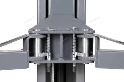 Двухстоечный электрогидравлический подъемник 4,5 т, 380 В NORDBERG N4124HM-4,5G серый