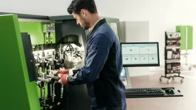 Испытательный стенд для дизельных инжекторов Bosch DCI 700