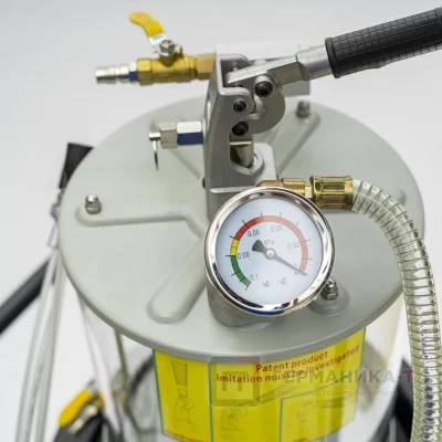 Комбинированная установка для откачки и слива масла Launch TOC-317 серый