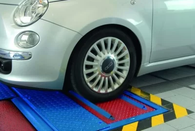 Стенд проверки демпфирующих свойств подвески с функцией осевых весов MAHA MSD 3000 Euro