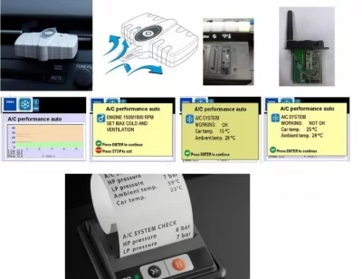 Комплект для проверки эффективности системы А/С для Texa Konfort Touch S0755Q