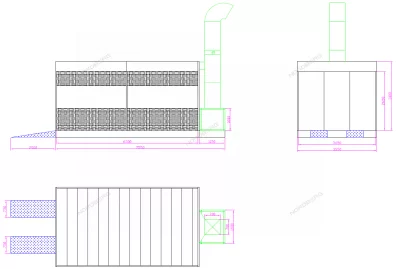 Пост подготовки к окраске с креплением к потолку NORDBERG NB100B с основанием