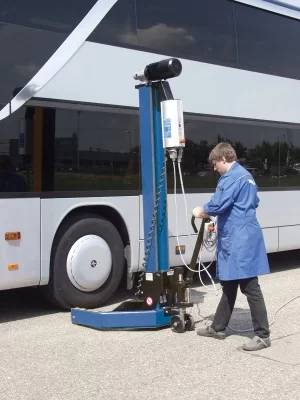 Электромеханический подкатной подъемник 30 т MAHA RGE, 4 стойки