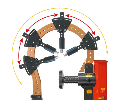 Стенд для правки легкосплавных дисков СИБЕК Фаворит-Престиж