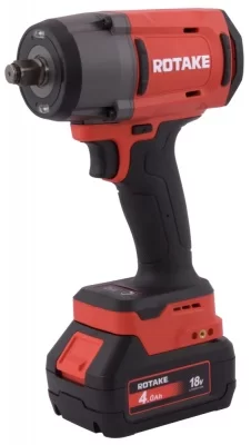 Гайковерт ударный аккумуляторный бесщёточный 1/2"DR, 18В, 1180 Нм 8812 (T2-40D) ROTAKE
