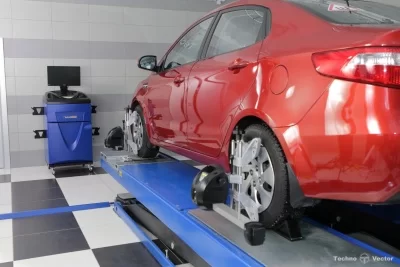 Стенд развал-схождения инфракрасный ТехноВектор 5 5216 R PRRC