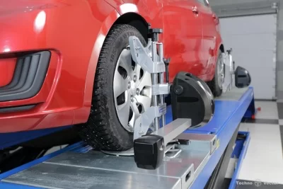 Стенд развал-схождения инфракрасный ТехноВектор 5 5216 R PRRC