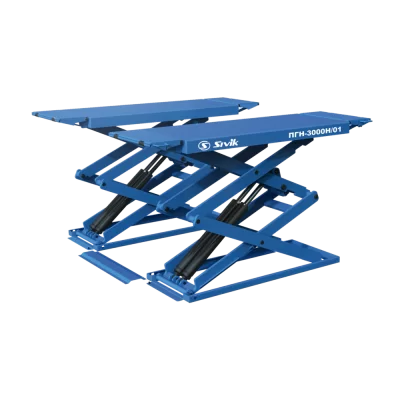 Ножничный электрогидравлический напольный подъемник Sivik ПГН-3000/Н-01
