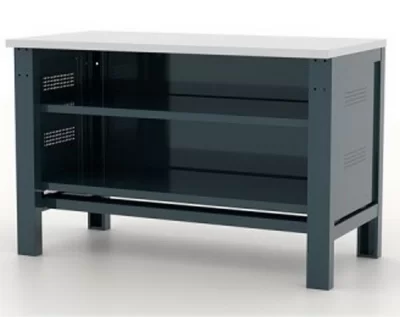 Верстак слесарный бестумбовый c 2 полками Ferrum Premium 11.311