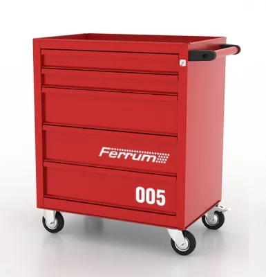 Тележка инструментальная с 5 ящиками Ferrum Classic 02.005L