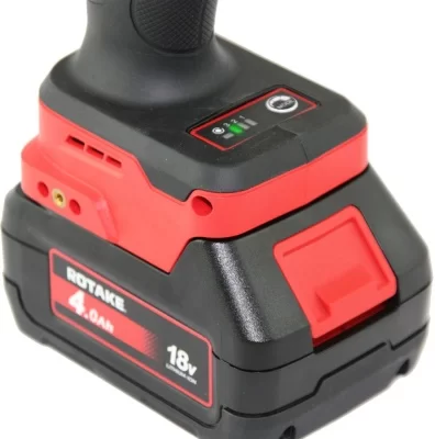 Гайковерт ударный аккумуляторный бесщёточный 1/2"DR, 18В, 1180 Нм 8812 (T2-40D) ROTAKE