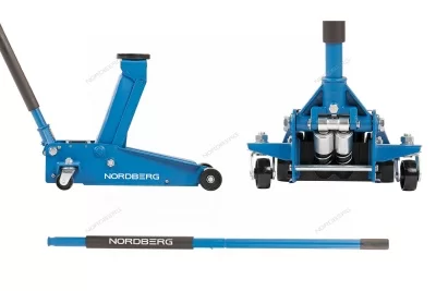 Домкрат подкатной гидравлический 3.0 т NORDBERG N3203