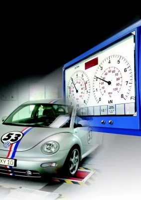 Силовой роликовый тормозной стенд MAHA MBT 2200 LON RS 2