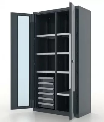 Шкаф инструментальный с 6 полками и 6 ящиками Ferrum Premium 13.2662