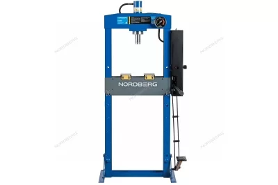 Пресс гидравлический напольный 20 т NORDBERG N3620F с ручным и ножным приводом