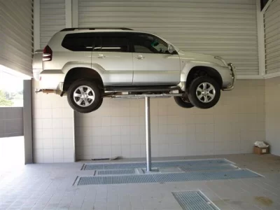 Одноплунжерный подъемник  для автомойки MAHA ES 93 FT (полный комплект)