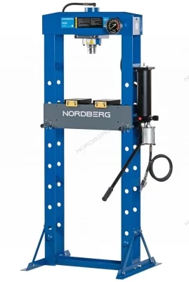 Пресс пневмогидравлический напольный 30 т NORDBERG N3630A с ручным пневмоприводомм