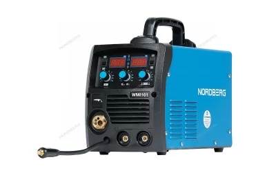 Аппарат сварочный инверторный MIG/MAG + MMA NORDBERG WMI161 (220В, 160А)