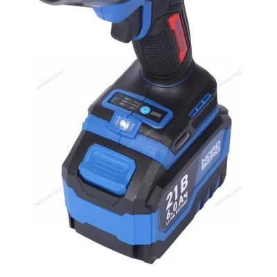 Гайковерт аккумуляторный, 1/2", 21 В, 1500 Нм NORDBERG NE806K-1/2 (З/У-1,8А, АКБ-2х6А, кейс)